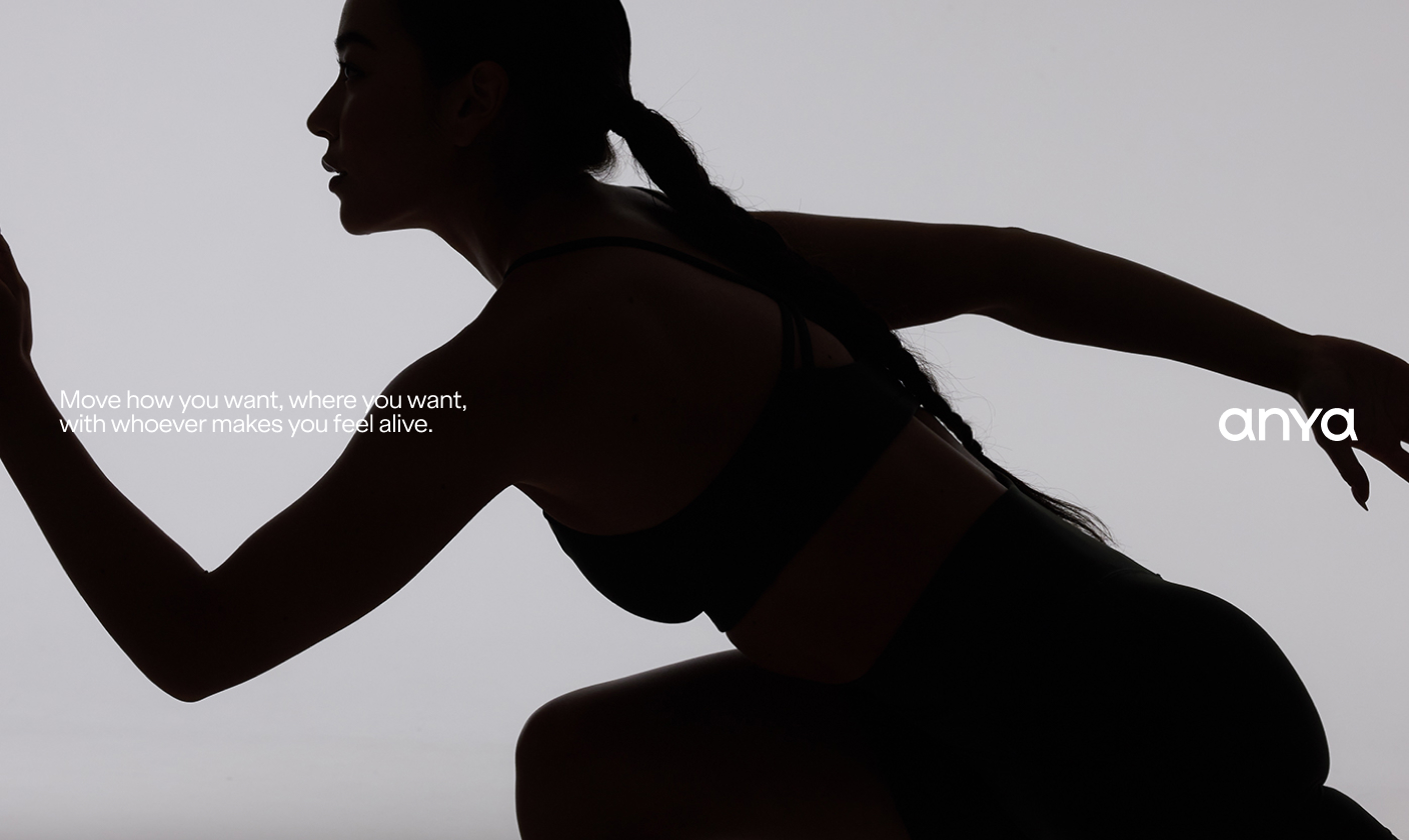 Athlete running